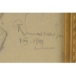 Romuald Smorczewski (1901-1962), Profile of a Man (Napoleon?) 1944