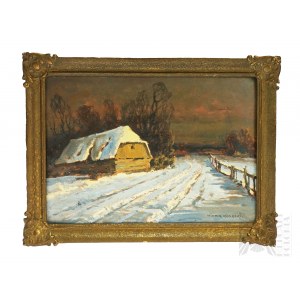 Viktor Koretsky (1890-1980), Small Winter Landscape
