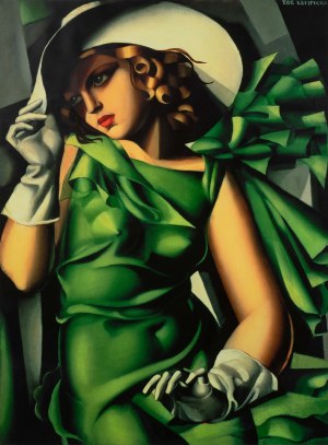 Tamara Łempicka (1898-1980), Dziewczyna w rękawiczkach (2014)