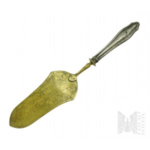 Cukrářská špachtle , rukojeť Stříbro 800