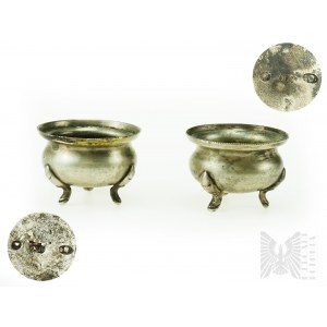 IIRP - Pair of Silver (0.800) Salt Shakers Cracow