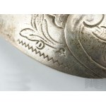 XVIII Wieczna Srebrna Łyżka Chrzcielna w Oryginalnym pudełku