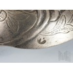 XVIII Wieczna Srebrna Łyżka Chrzcielna w Oryginalnym pudełku