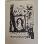 MALCZEWSKI Antoni - MARYA. Ukrainian novel Reprint Cycle of miniatures