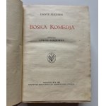 ALIGHIERI Dante - BOSKA KOMEDIA Wyd. 1921