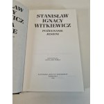 WITKIEWICZ Stanisław I .- POŻEGNANIE JESIENI Wydanie 1 krytyczne