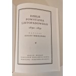 SOKOŁOWSKI August - DZIEJE POWSTANIA LISTOPADEGO 1830-1831 [Reprint].