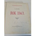 [DĄBROWSKI Józef] GRABIEC J. - ROK 1863 Wyd. 1913