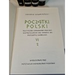 ŁOWMIAŃSKI Henryk - POCZĄTKI POLSKI T. 1-6 v 7 svazcích [KOMPLET].
