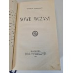 ASKENAZY Szymon - NOWE WCZASY Wyd. 1910
