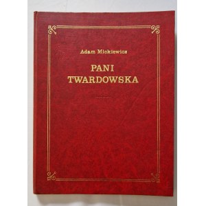 MICKIEWICZ Adam - PANI TWARDOWSKA z ilustracyami A.ZALESKI Reprint