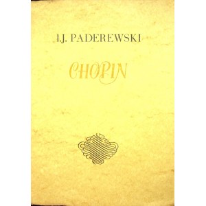 PADEREWSKI I. J. - CHOPIN