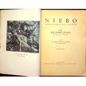 JEANS James - NIEBO. ASTRONOMIA DLA LAIKÓW. Wyd. 1946
