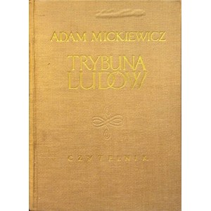 MICKIEWICZ Adam - TRIBUNE OF THE PEOPLE