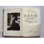 CHŁĘDOWSKI Kazimierz - RZYM LUDZIE ODRODZENIA Wyd.1933