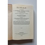 KORAN (Al-Koran) Tom I-II Warszawa 1858 /reprint