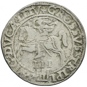 R-, Zygmunt II August, Trojak 1562, Wilno, R3