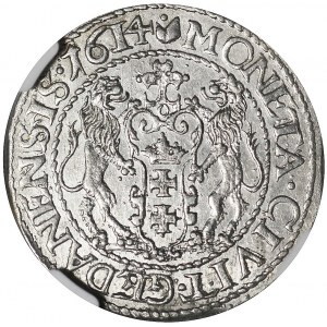 Zygmunt III Waza, Ort 1614, Gdańsk, rzadki