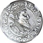 R-, Zygmunt III Waza, Ort 1614 (mała 14, D:G), Gdańsk, menniczy, R3