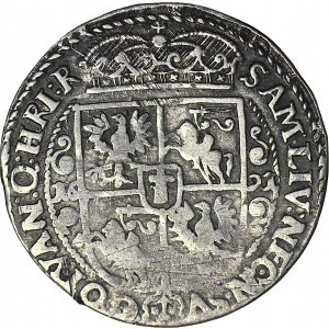 RR-, Zygmunt III Waza, Ort 1621, Bydgoszcz, WĄSKA TWARZ KRÓLA