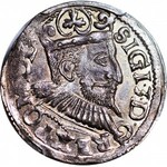 Zygmunt III Waza, Trojak 1595 Wschowa, wyśmienity