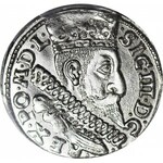 RRR-, Zygmunt III Waza, Trojak 1598, Bydgoszcz, Iger -