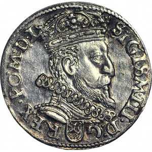 Zygmunt III Waza, Trojak 1601, Kraków, menniczy