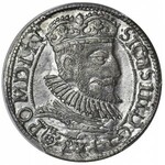 RR-, Zygmunt III Waza, Grosz 1593 Olkusz, R5