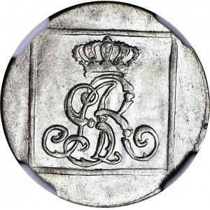 Stanisław A. Poniatowski, Grosz srebrny 1768, menniczy