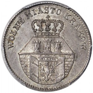 Wolne Miasto Kraków, 1 złoty 1835, R2