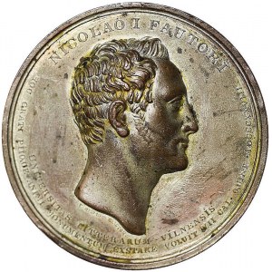 Królestwo Polskie, Mikołaj I, Medal na 250-lecie Uniwersytetu Stefana Batorego w Wilnie 1828, rzadki