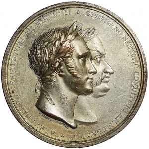 Królestwo Polskie, Mikołaj I, Medal na 250-lecie Uniwersytetu Stefana Batorego w Wilnie 1828, rzadki