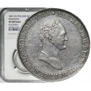 Królestwo Polskie, Mikołaj I, 5 złotych 1831