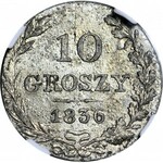 Królestwo Polskie, 10 groszy 1836, rzadszy rocznik