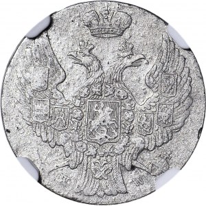 RRR-, Królestwo Polskie, 10 groszy 1840 WW zamiast MW