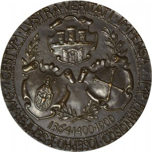 500-lecie Uniwersytetu Jagiellońskiego, Medal, 1900