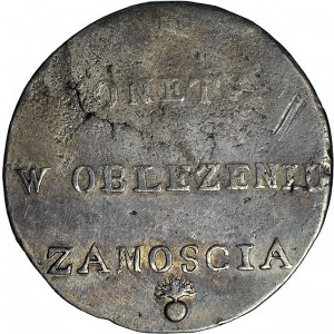 R-, Oblężenie Zamościa, 2 złote 1813