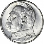 10 złotych 1937, Piłsudski, menniczy