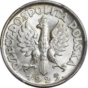 1 złoty 1925 Żniwiarka (Londyn), mennicza