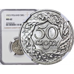 50 groszy 1923, mennicze