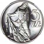 5 złotych 1959 Rybak, menniczy
