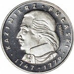 500 złotych 1976, Kazimierz Pułaski, PRÓBA, nikiel