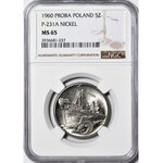 5 złotych 1960, Waryński, PRÓBA, nikiel