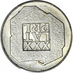 R-, 200 Złotych 1974, XXX lat PRL, DESTRUKT, ODWROTKA 180 stopni