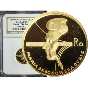 2 000 złotych 1979, Maria Curie-Skłodowska