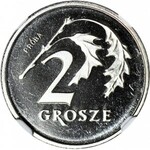 2 grosze 1990, PRÓBA, nikiel