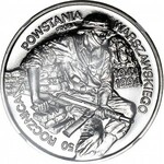 100.000 złotych 1992, 50-ta rocznica Powstania Warszawskiego, PRÓBA, nikiel