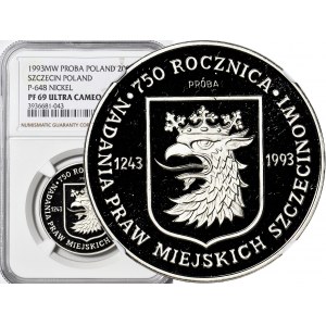 200.000 złotych 1993, Szczecin, PRÓBA, nikiel