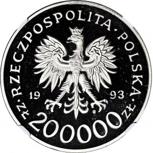 200.000 złotych 1993, Szczecin, PRÓBA, nikiel