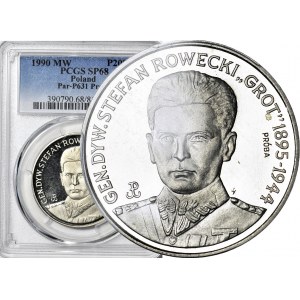 200.000 złotych 1990, Generał Rowecki 'Grot', PRÓBA, nikiel